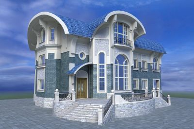 Реконструкция мансардного этажа и фасада.
