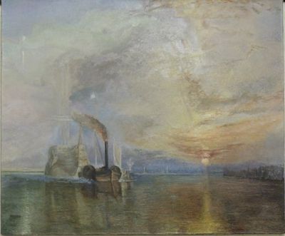Свободная интерпретация "J. M. W." Turner. Багет можно подобрать под интерьер.

Картина выполнена маслом на холсте. Смешанная техника.

Поверхность работы текстурированная; в живую смотрится намного лучше.
 Вы можете быть уверены в профессиональном выполнении и высоком качестве материалов.

С уважением: Анастасия
